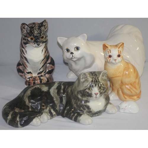 73 - VARIOUS CAT ORNAMENTS