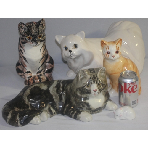 73 - VARIOUS CAT ORNAMENTS