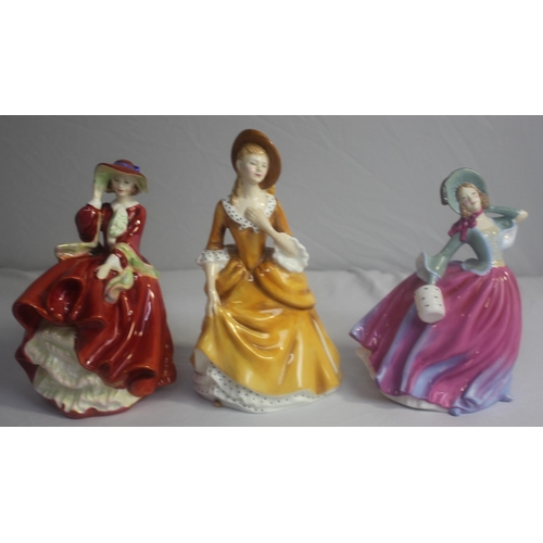 94 - 7 ROYAL DOULTON FIGURINES