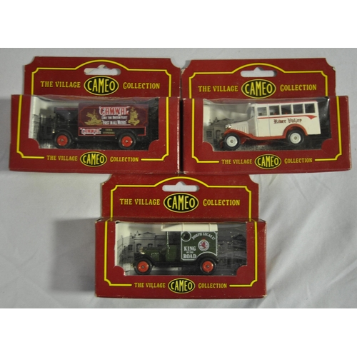 177 - 7 CORGI COMEO THE VILLAGE COLLECTION SCALE MODEL VEHICLES