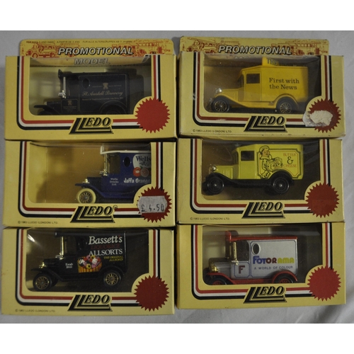 97 - 18 LLEDO PROMOTIONAL DIECAST SCALE  MODELS