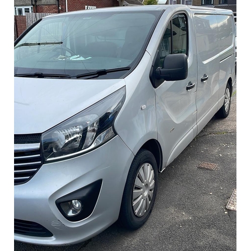 101 - VAUXHALL VIVARO L2 2900 CTTI 15PS SPORTIVE- DK66 LWZ                                    1600cc, SILV... 