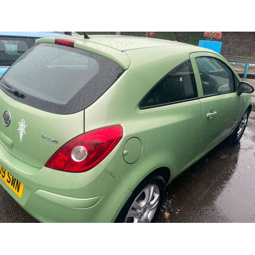 104 - VAUXHALL CORSA CLUB A/C CDTI 75 ECOFLEX - DU09 SWN                                   1248cc GREEN, M... 