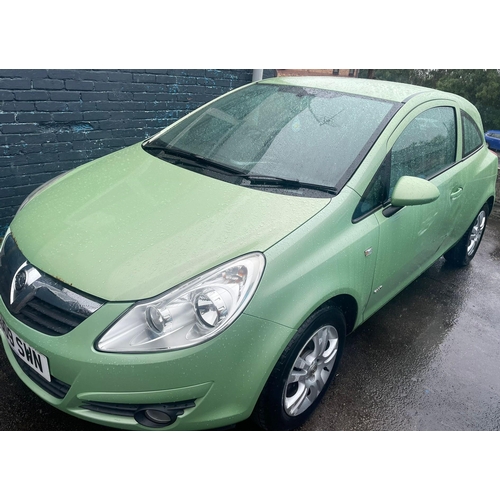 104 - VAUXHALL CORSA CLUB A/C CDTI 75 ECOFLEX - DU09 SWN                                   1248cc GREEN, M... 