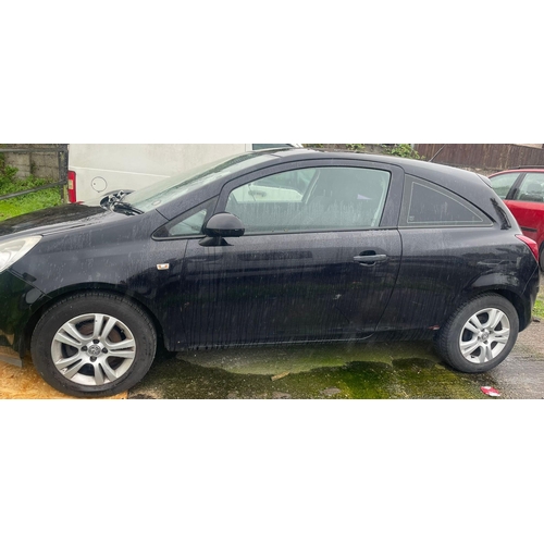 105 - VAUXHALL CORSA ENERGY CDTI 73 EFLEX - FL60 ZHT       1248cc, BLACK, MANUAL, DIESEL, HATCHBACK.  FIRS... 