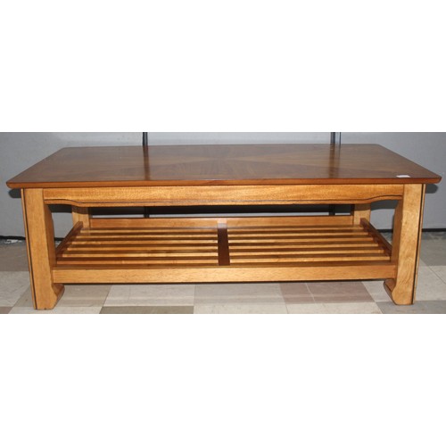 188A - LARGE COFFEE TABLE WITH UNDER-SHELF