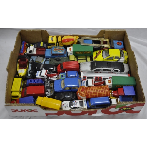 135 - 2 TRAYS OF MODEL CARS