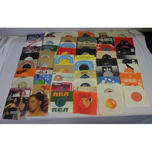 152 - VARIOUS VINYL RECORDS - 45s/SINGLES