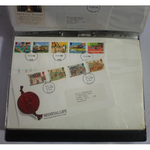 161 - 4 BOOKS OF FIRST DAY COVERS