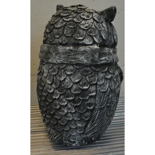 164 - OWL GARDEN ORNAMENT