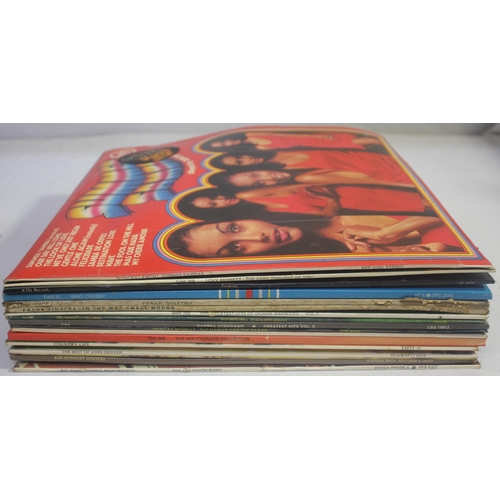 165 - VARIOUS VINYL LP RECORDS