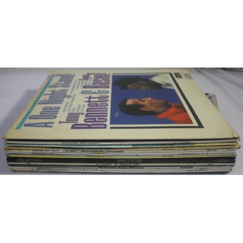 165 - VARIOUS VINYL LP RECORDS