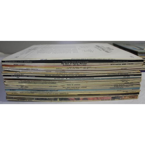 165 - VARIOUS VINYL LP RECORDS