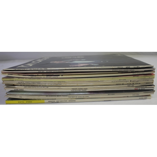 165 - VARIOUS VINYL LP RECORDS