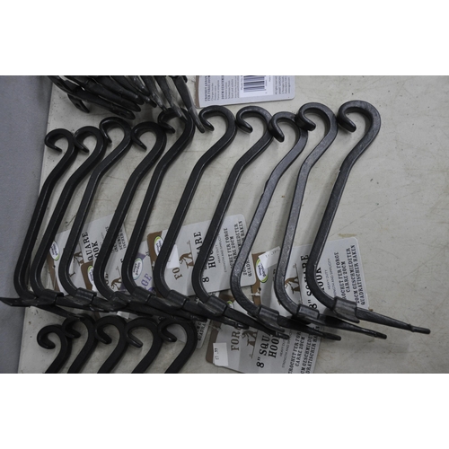 209 - 23 FORGE HANGING BASKET HOOKS 8