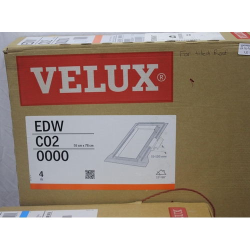 211 - VELUX WINDOW AND FRAME (FOR TILED ROOF) 55cm and 78cm