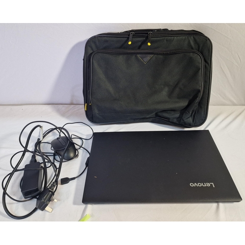 251 - LENOVO LAPTOP V110-1515K MOUSE, POWER LEAD AND BAG WINDOWS 10 INSTALLED