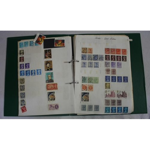 282 - STAMPS OF GB, STANLEY GIBBONS GB STAMP ALBUM, FULL ALBUM OF MINT GB STAMP BOOKLETS AND POST MARKS OF... 