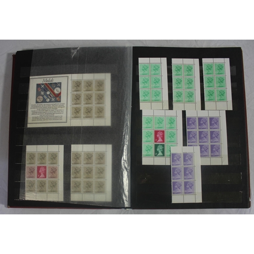 282 - STAMPS OF GB, STANLEY GIBBONS GB STAMP ALBUM, FULL ALBUM OF MINT GB STAMP BOOKLETS AND POST MARKS OF... 