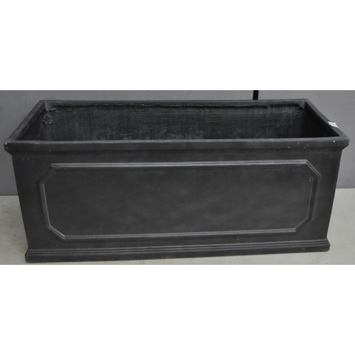 290 - 3 SLATE EFFECT FIBREGLASS PLANTER