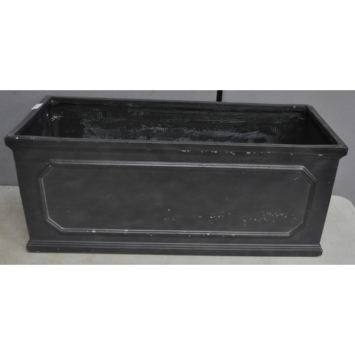 290 - 3 SLATE EFFECT FIBREGLASS PLANTER