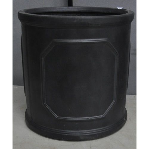 304 - 3 SLATE EFFECT FIBREGLASS PLANTERS