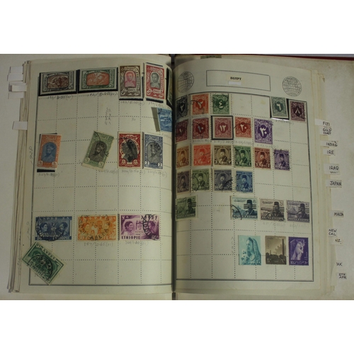 312 - AUSTRALIA 1st DAY POSTMARKS, GB MISCELLANEOUS AND WORLD STAMPS, 2 ALBUMS OF STAMPS OF THE COMMONWEAL... 