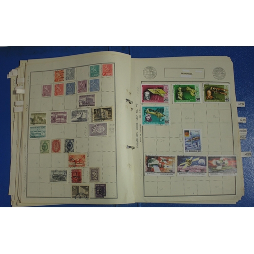 312 - AUSTRALIA 1st DAY POSTMARKS, GB MISCELLANEOUS AND WORLD STAMPS, 2 ALBUMS OF STAMPS OF THE COMMONWEAL... 