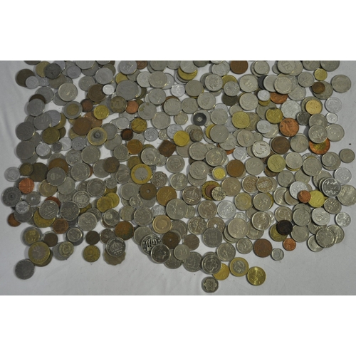 338 - TIN OF VARIOUS COINS