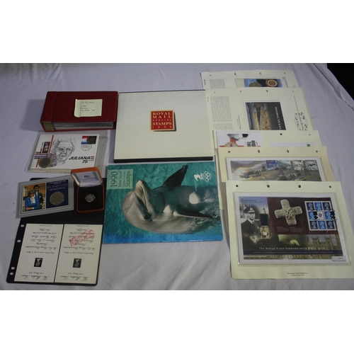 382 - 1990 MINT SET OF COMMEMORATIVE STAMPS, ROYAL MAIL SPECIAL STAMPS 1984, VARIOUS FIRST DAY COVER STAMP... 