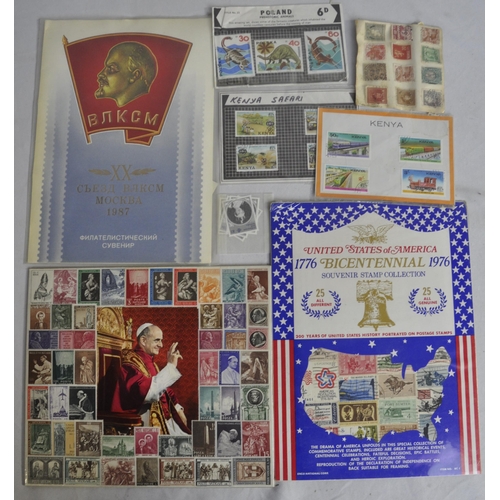 331 - STAMP ALBUMS AND STAMPS