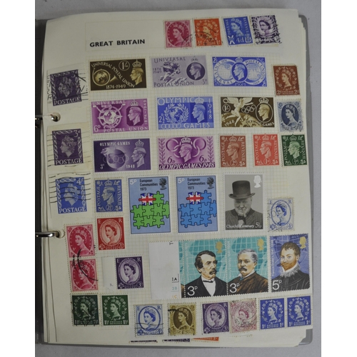 331 - STAMP ALBUMS AND STAMPS