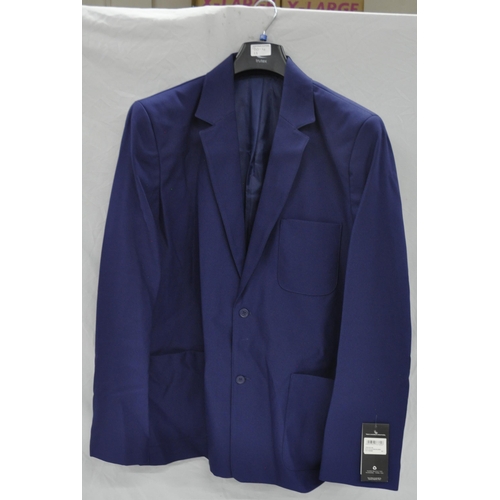 90A - BLUE TRUTEX BOYS BLAZER (CHEST SIZE 46