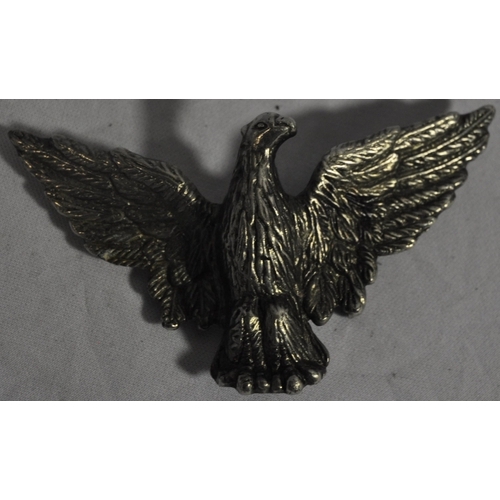 336 - 3 EAGLE BELT BUCKLES