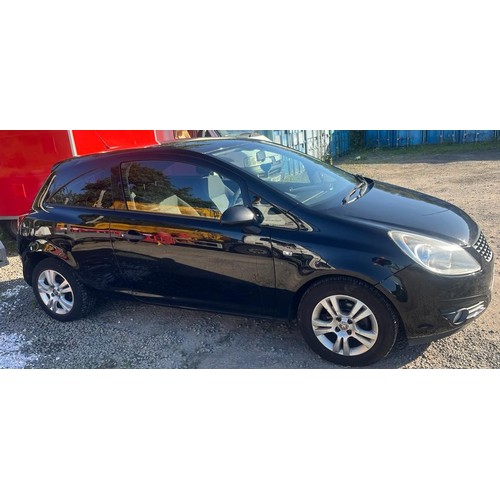 105 - VAUXHALL CORSA ENERGY CDTI 73 EFLEX - FL60 ZHT       1248cc, BLACK, MANUAL, DIESEL, HATCHBACK.  FIRS... 