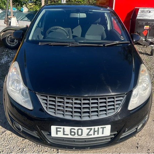 105 - VAUXHALL CORSA ENERGY CDTI 73 EFLEX - FL60 ZHT       1248cc, BLACK, MANUAL, DIESEL, HATCHBACK.  FIRS... 