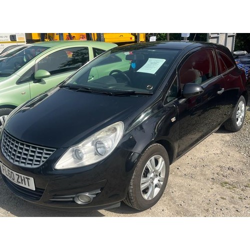 105 - VAUXHALL CORSA ENERGY CDTI 73 EFLEX - FL60 ZHT       1248cc, BLACK, MANUAL, DIESEL, HATCHBACK.  FIRS... 