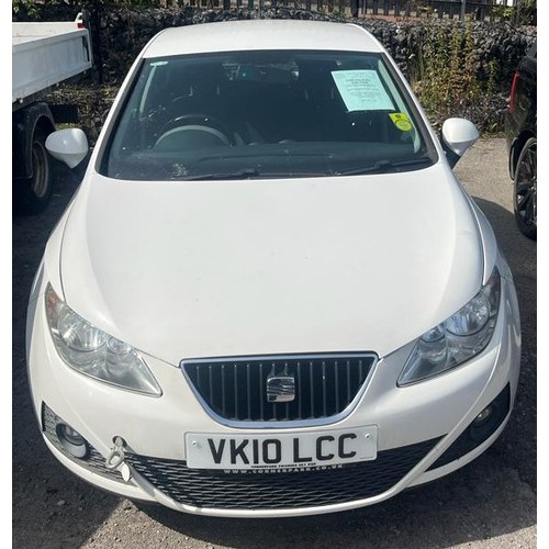 106 - SEAT IBIZA SPORT 84 - VK10 LCC                   NON-RUNNER. 1390cc, WHITE, MANUAL, PETROL, HATCHBAC... 