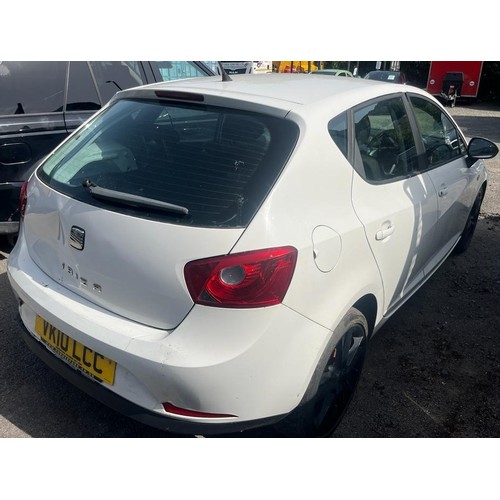 106 - SEAT IBIZA SPORT 84 - VK10 LCC                   NON-RUNNER. 1390cc, WHITE, MANUAL, PETROL, HATCHBAC... 