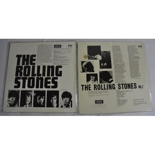 6 - 5 ROLLING STONES VINYL LPs