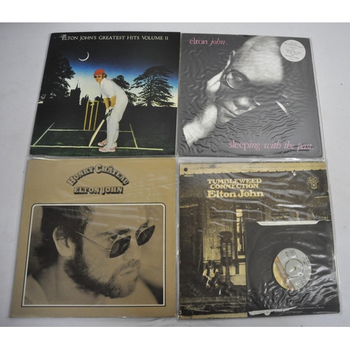 17 - 15 ELTON JOHN VINYL LPs