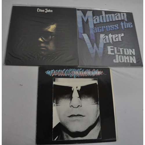 17 - 15 ELTON JOHN VINYL LPs