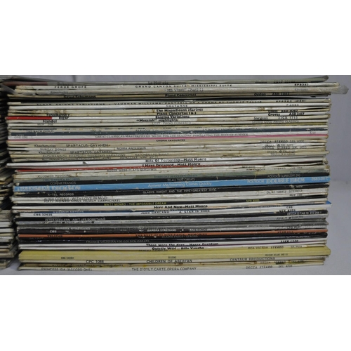 41 - BOX OF 100 VARIOUS VINYL RECORDS