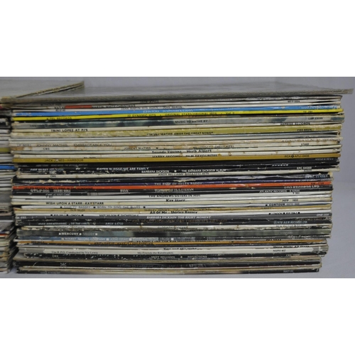 42 - BOX OF 100 VINYL RECORDS