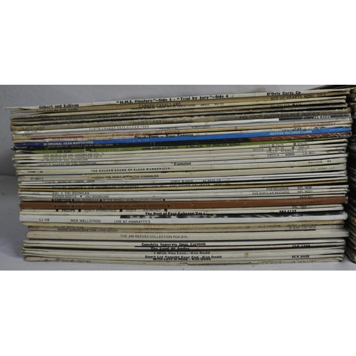 48 - BOX OF 100 VARIOUS VINYL RECORDS