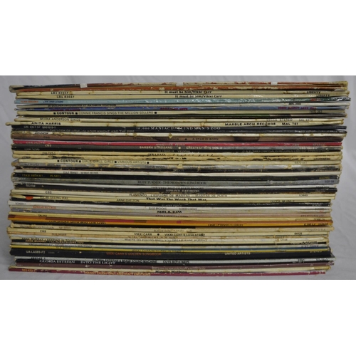 57 - 50 VARIOUS VINYL RECORDS