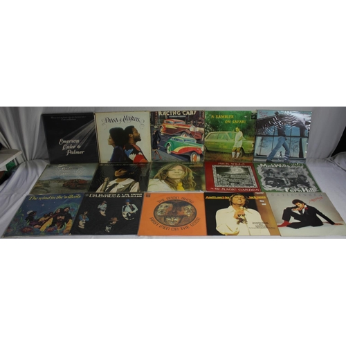 78 - 50 VARIOUS VINYL LPs