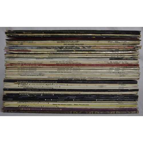 80 - 50 VARIOUS VINYL LPs