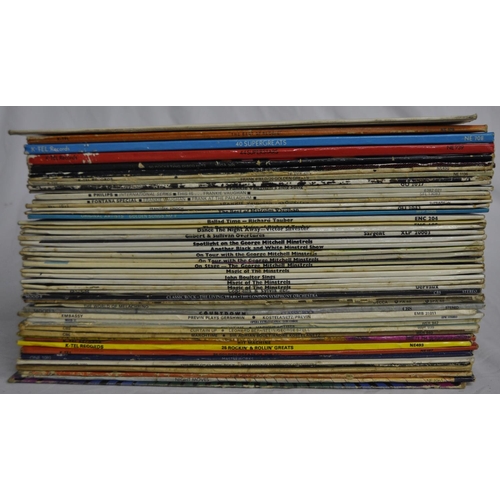 84 - 50 VARIOUS VINYL LPs