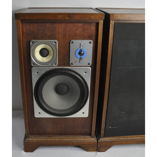 179 - PAIR OF HI-FI SPEAKERS IN TEAK CASES